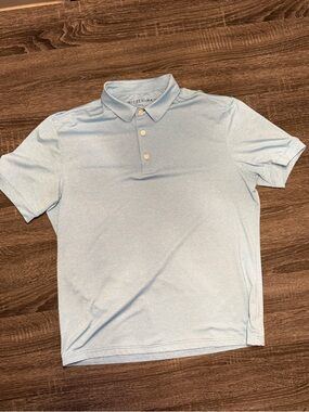Mizzen+Main Sky Blue Classic Polo